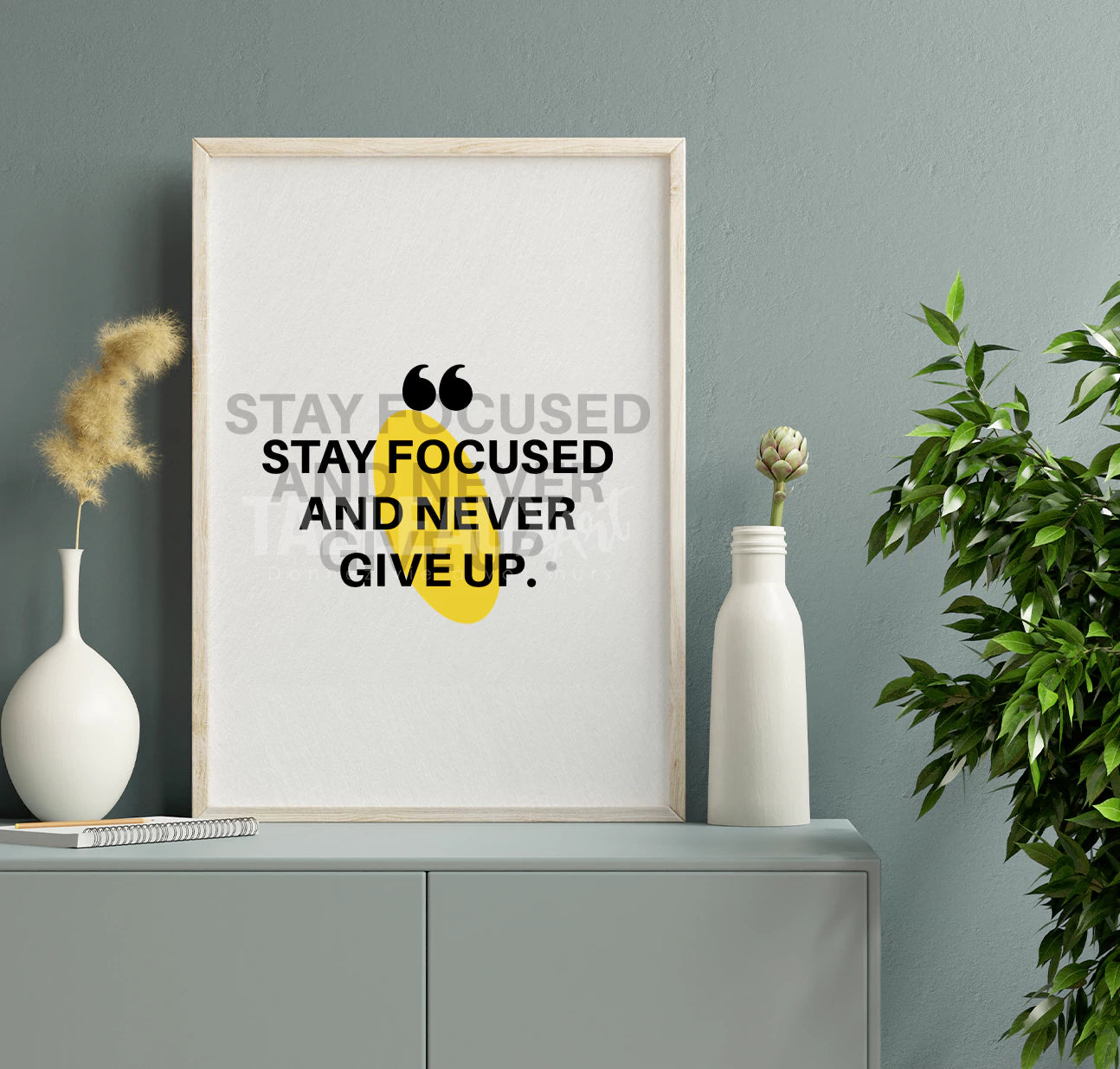 Stay Focused - Tableaux Art