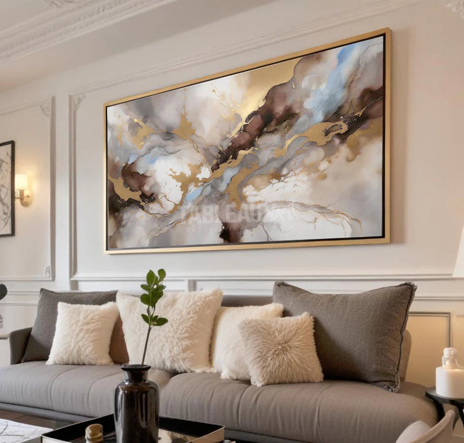 Synesthésie : toile design abstrait - Tableaux Art