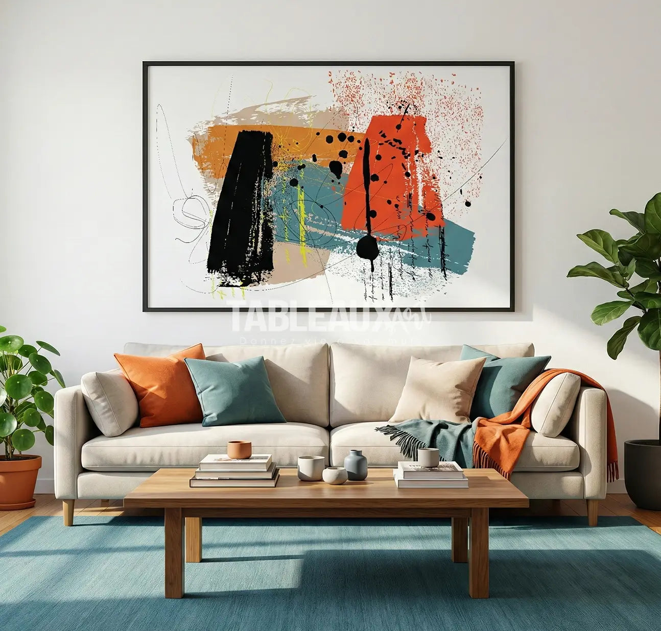 Tache: Tableau Moderne