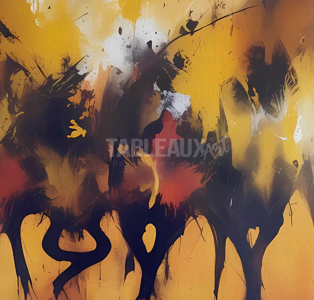 Tbourida : Tableau Culture Marocaine - Tableaux Art