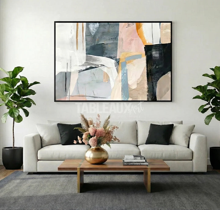 Textures: Tableau Abstrait