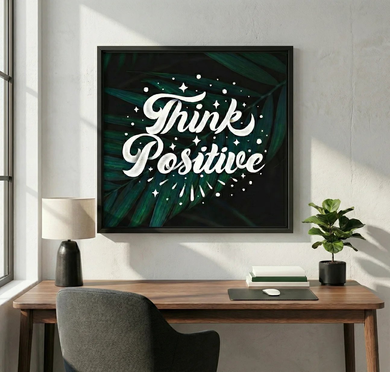Think positive: Tableau Motivant