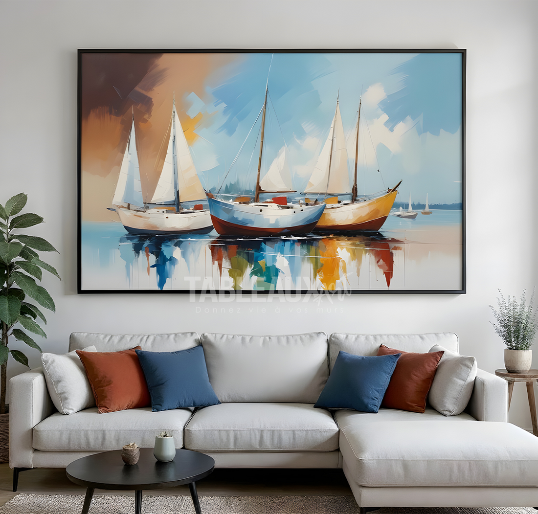 Voiliers : Tableau décoratif - Tableaux Art