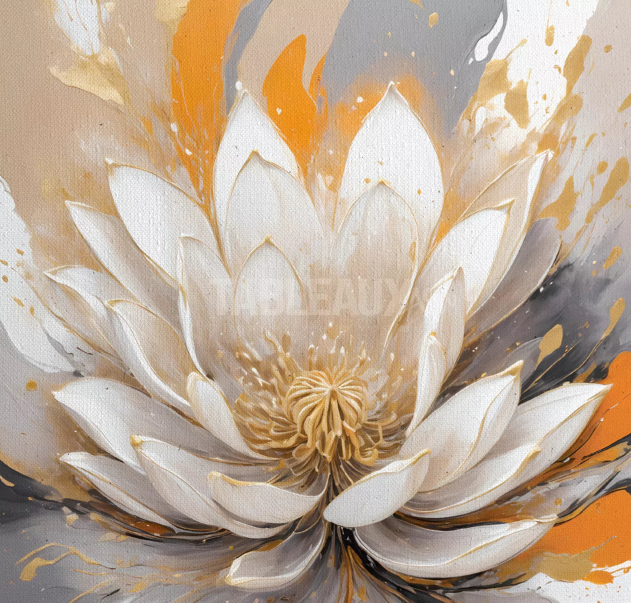 Zephyr : triptyque tableau floral - Tableaux Art