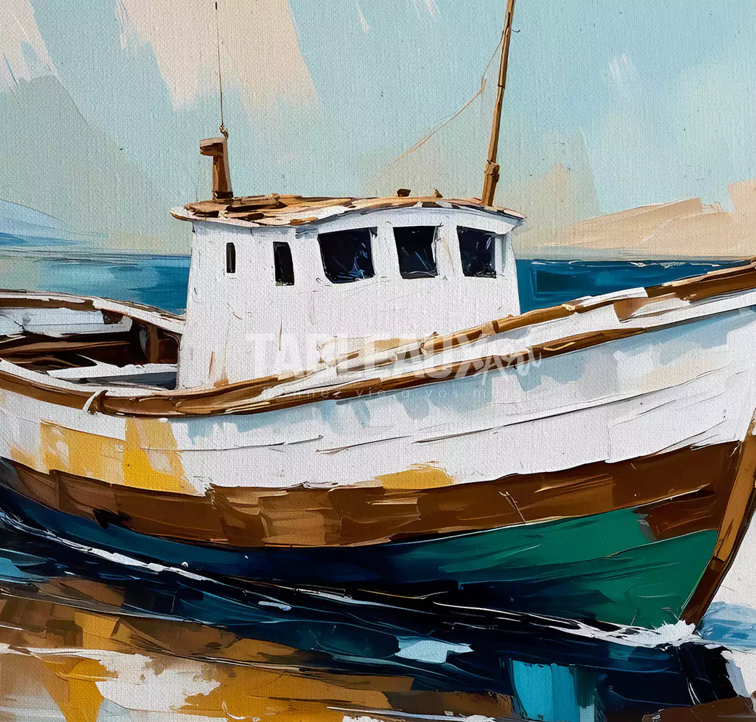 The Resting Vessel : Abstract Wall Art - Tableaux Art