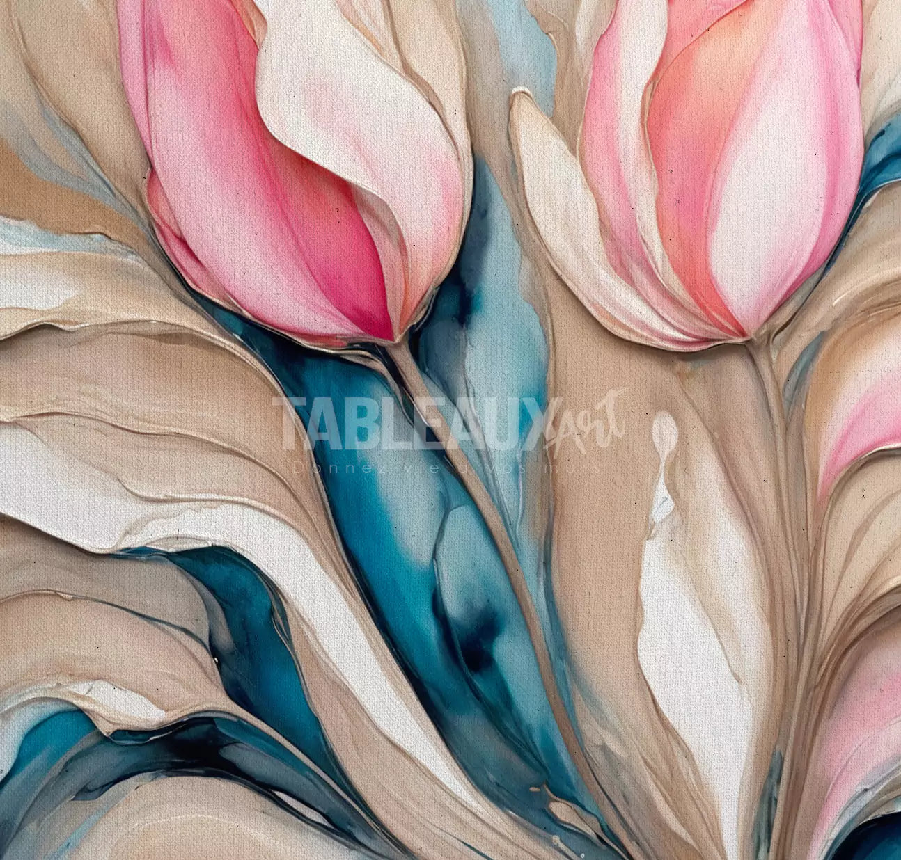 Blossom Flow : Tableau Floral - Tableaux Art