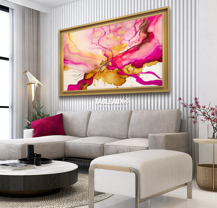 Fantaisie : Art mural abstrait - Tableaux Art