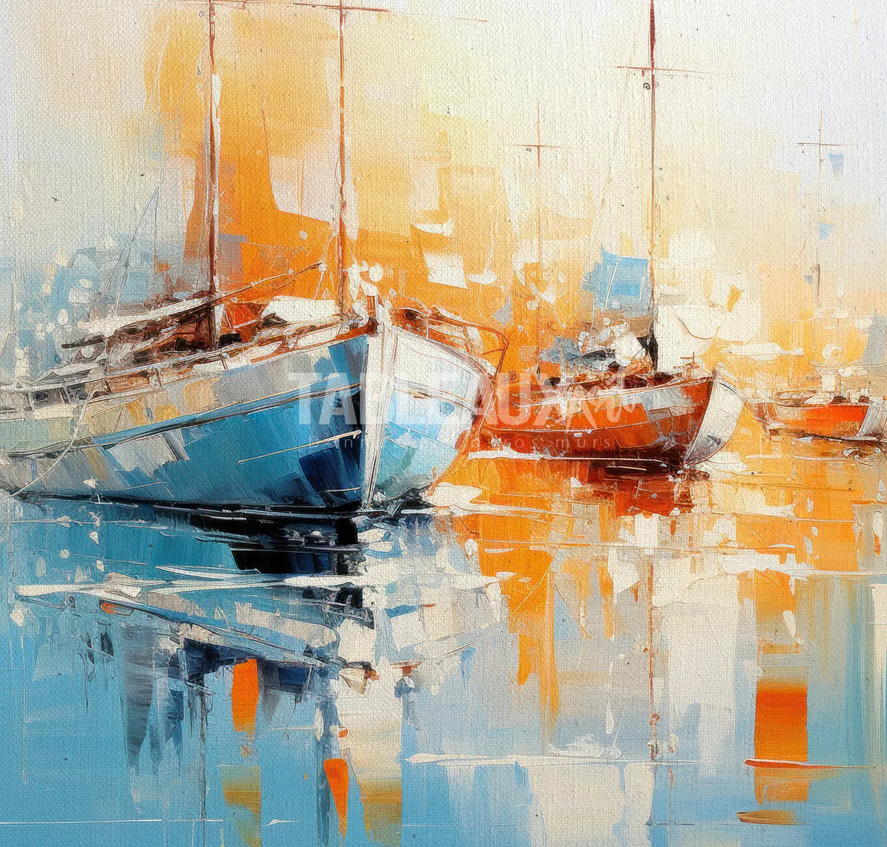 tableau carré artistique décoratif